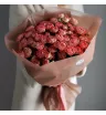 Монобукет из 25 кружевных кустовых роз  1