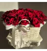 Бордовые розы Любимой Мамочке!