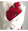 Букет из 15 бордовых роз 