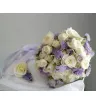 Букет невесты с розами «Агата ПРЕМИУМ»