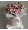 Шляпная коробка Розовая нежность  2