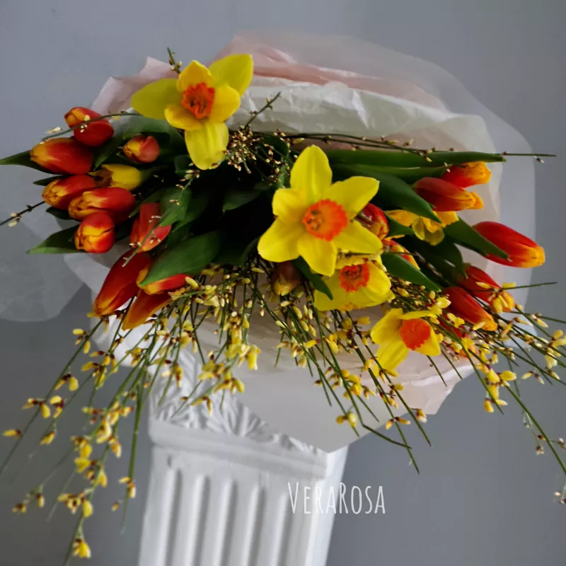 Букет с тюльпанами «Букет Весна!»