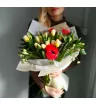 Букет с тюльпанами «Весенний букет Красный мак» 1
