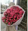 Монобукет из 31 розы «Фуксия»